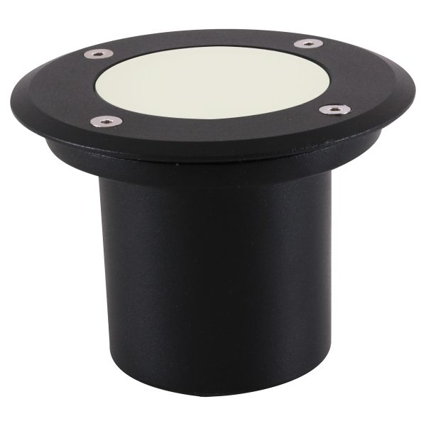 Foco embutido para piso Negro (GU10) IP67 DRL