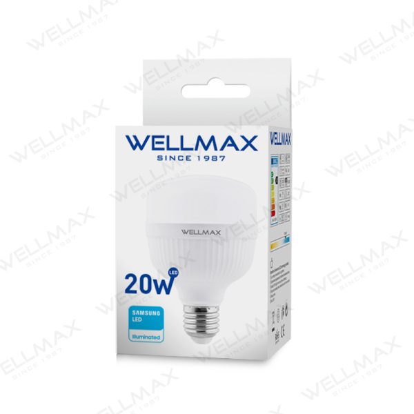 Ampolleta LED Hammer 20W SEC WELLMAX