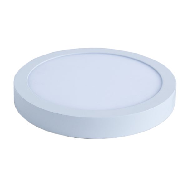 Panel LED Sobrepuesto 24W redondo 6500K WELLMAX