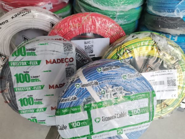 Cable L/Halógeno 2,5mm Colores (100mt)