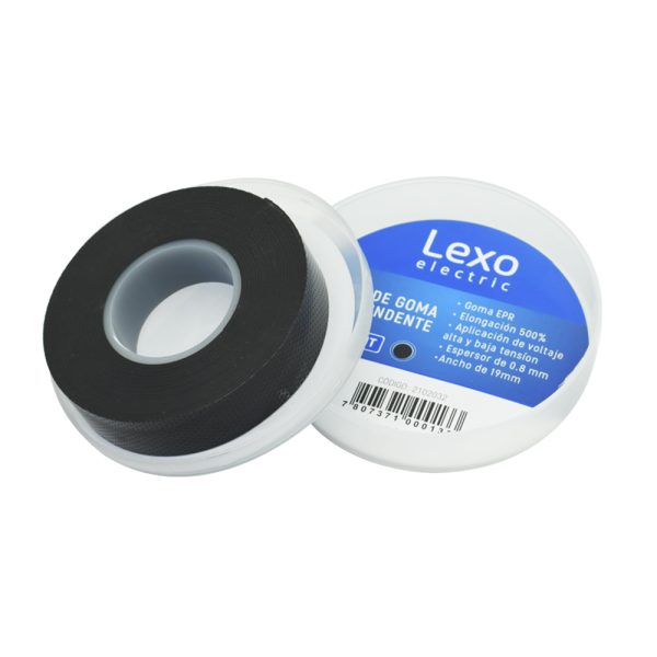 Cinta de goma autofundente 3/4" x 5mt LEXO