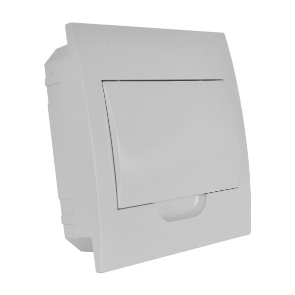 Tablero empotrado pvc 8 polos LEXO
