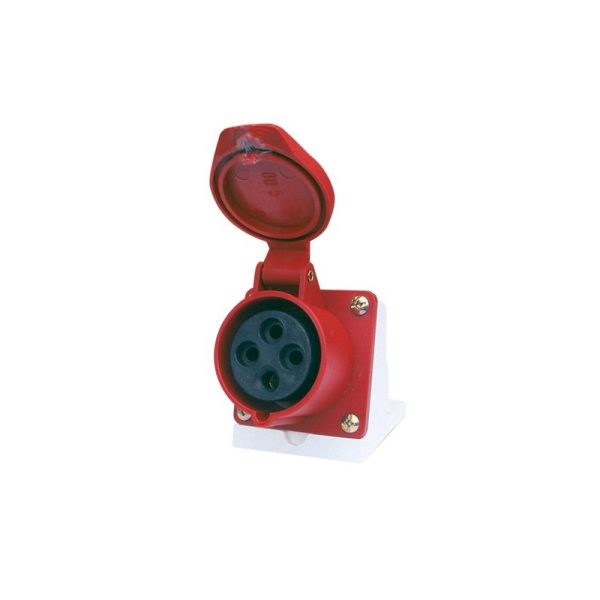 Enchufe hembra sobrepuesta 16A 3P+T 380V IP44 LEXO