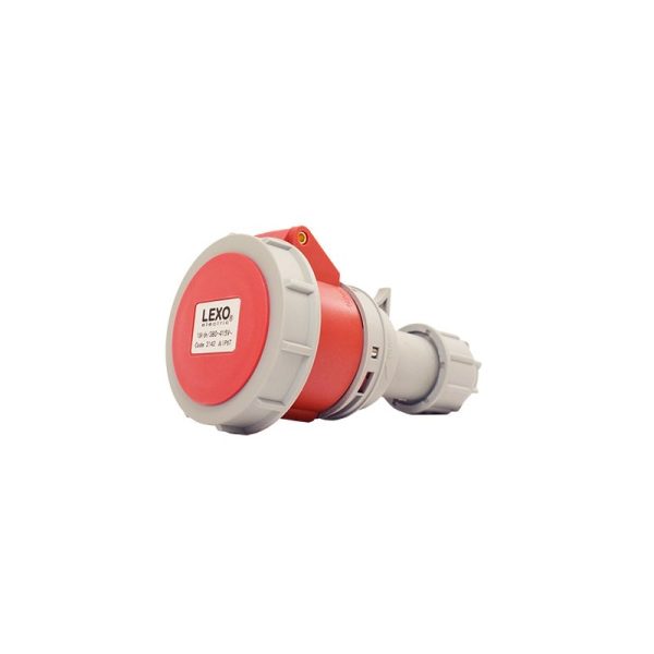 Enchufe hembra volante industrial 16A 3P+N+T 380V LEXO