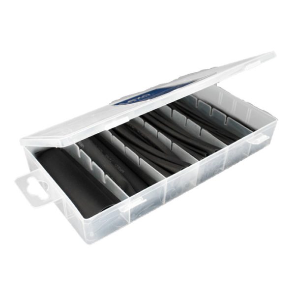 Kit manga termocontraible 100pcs  Negro LEXO