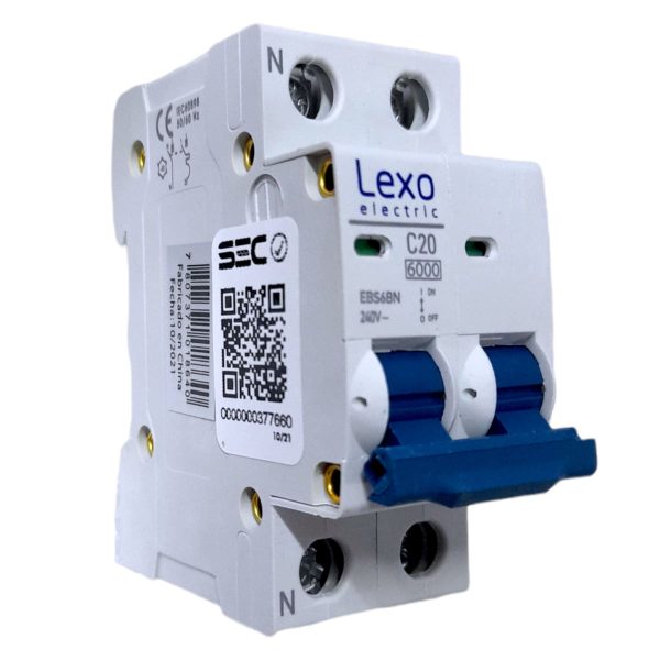 Automático 2X20A 6K C LEXO