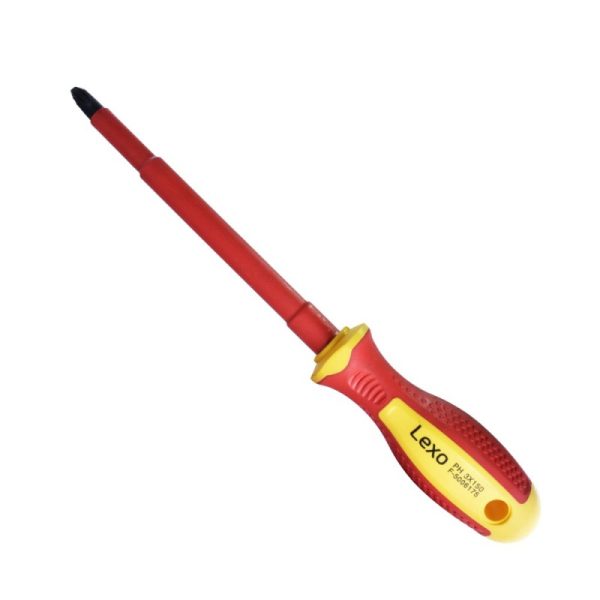 Atornillador corto cruz 2x100mm LEXO