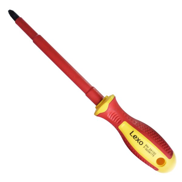 Atornillador corto cruz 3x150mm LEXO