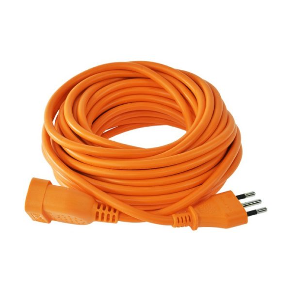 Alargador 10A 2P+T 10mt Naranjo Cert SEC LEXO