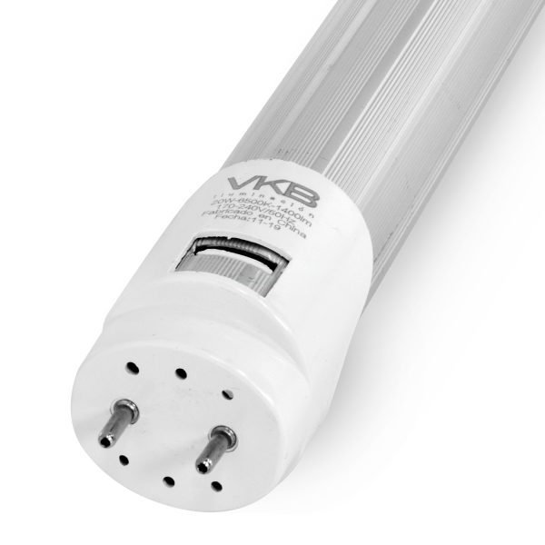 Tubo LED T8 20W 6500K 120cm Vidrio VKB