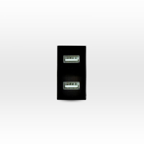 Módulo Toma USB 5V C.C. 1100MA Café LEXO