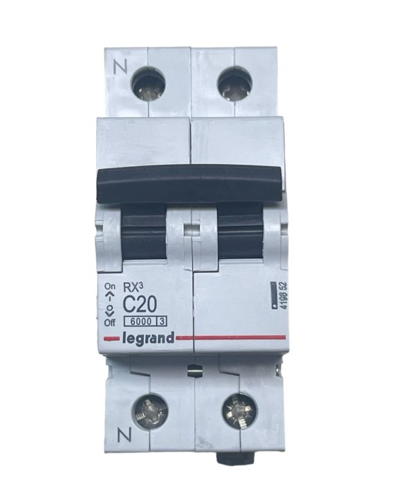 Automático 2X20A 6K C LEGRAND