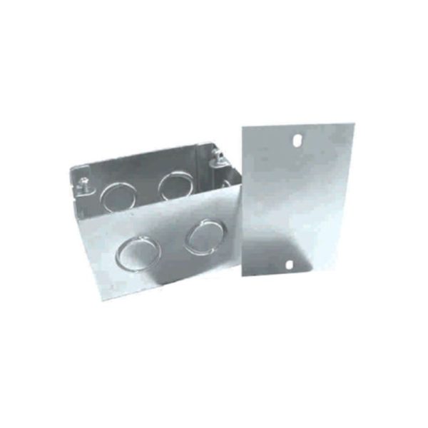 Caja metálica pregalvanizada 100x65x65mm A-01 c/tapa LEXO
