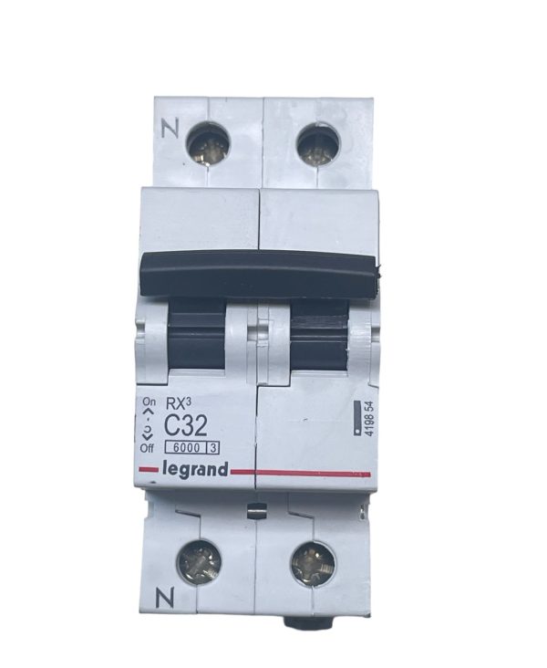 Automático 2X32A 6K C LEGRAND